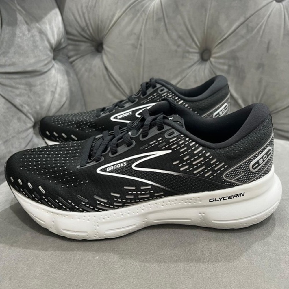 Brooks Glycerin 20 Running Shoes Athletic Sneaker Woman8W Black Gray 1203691D059 - Picture 10 of 11